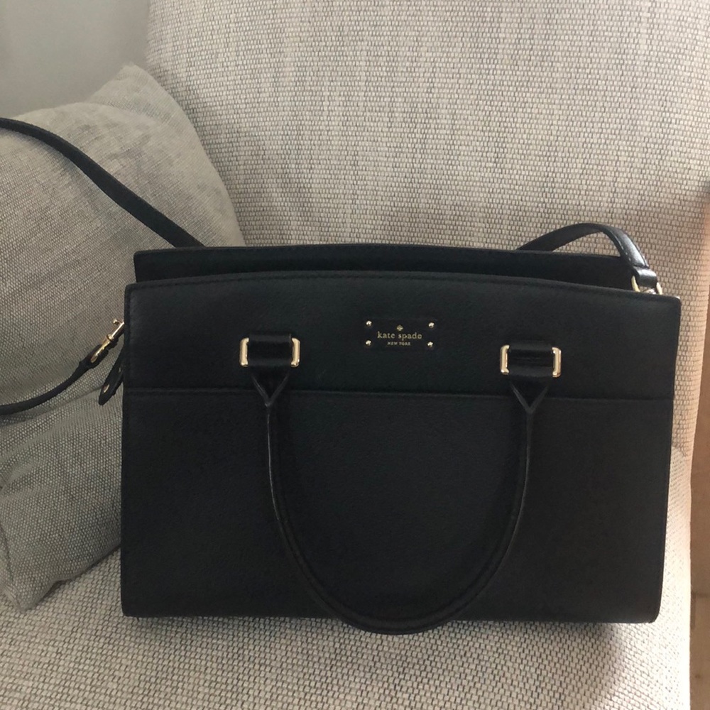 Black kate spade New York purse